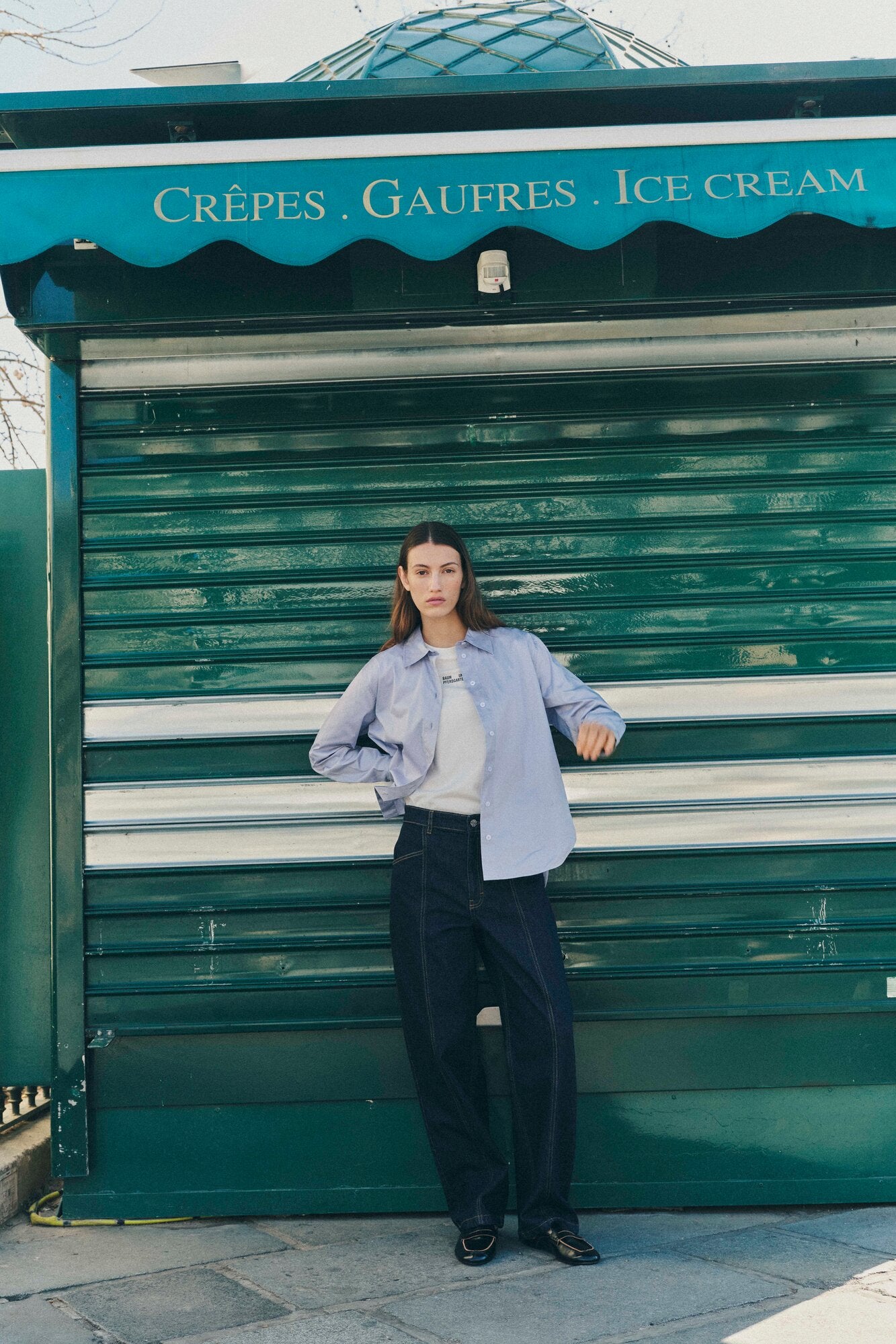 NO 02 jeans - Dark Blue Rinse